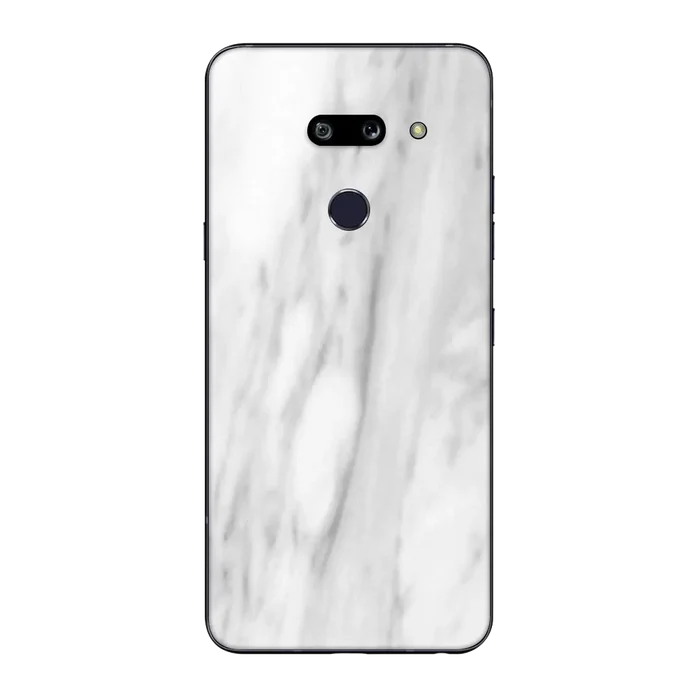 Flat Back / White Marble