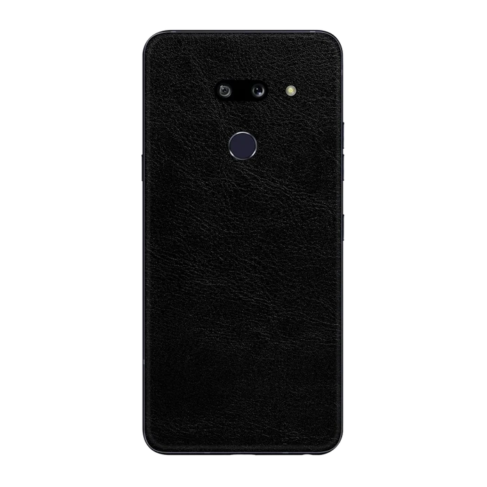 Flat Back / Obsidian Leather