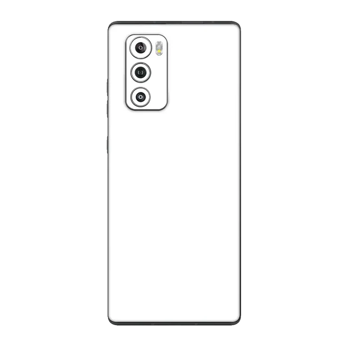 Flat Back / White Matte