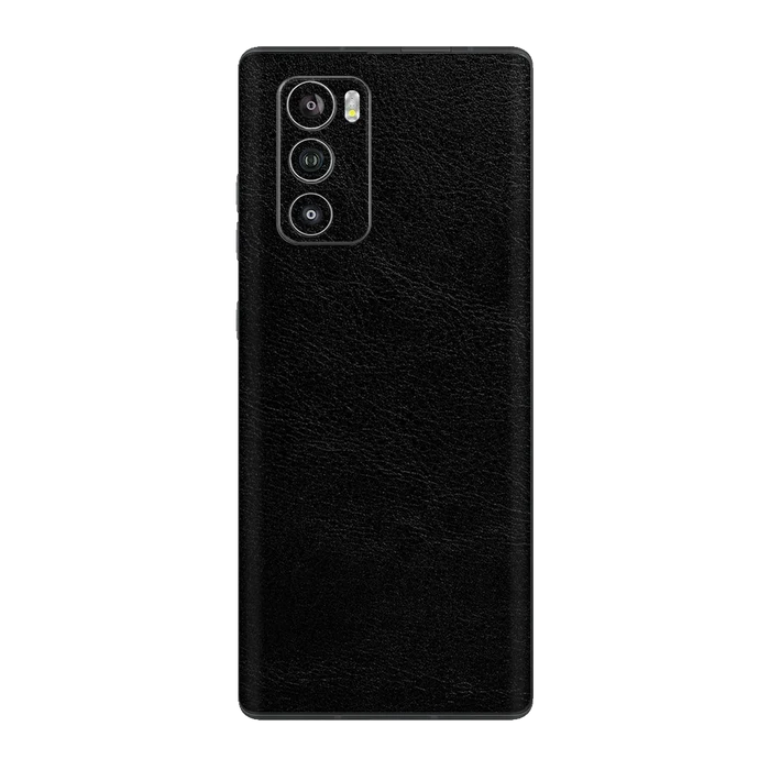 Flat Back / Obsidian Leather