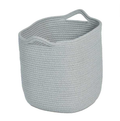 Light Dark Grey Rope Basket Set of 6