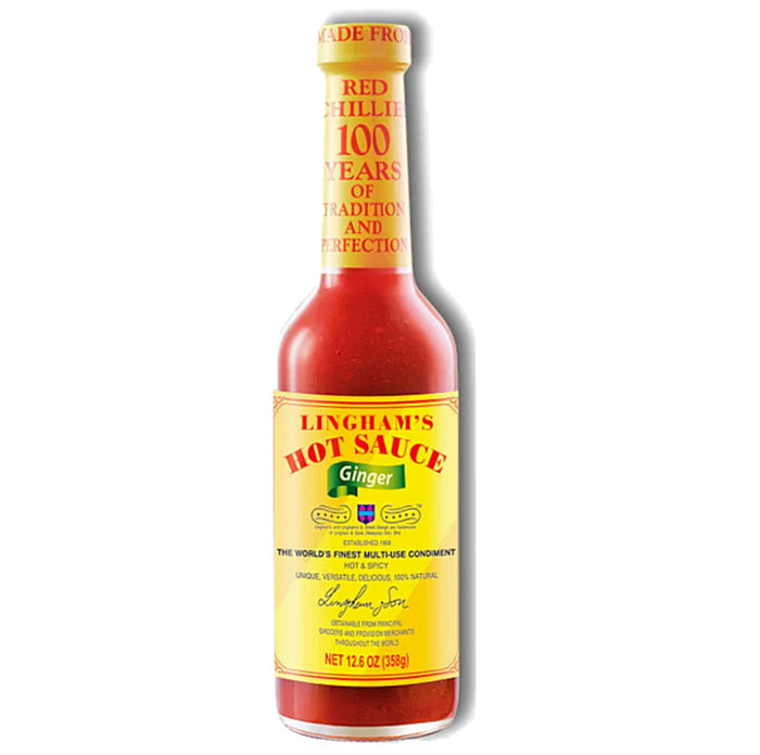 Lingham’s Original Hot Sauce Ginger 12.6 oz