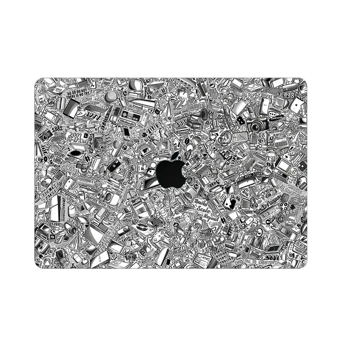 Laptop Skins - Macbook Air 13 inch (2012-2017) Skins & Wraps - Tech Camo Light