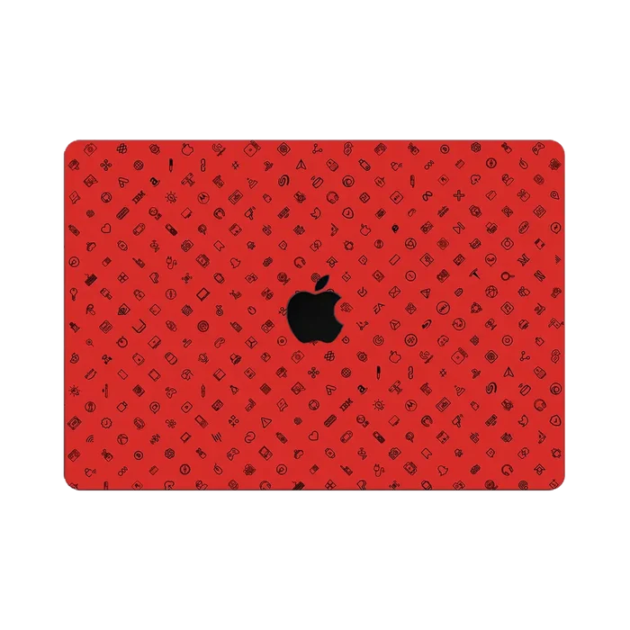 Laptop Skins - MacBook Air 13 inch 2018-2019 Skins & Wraps - Iconic Blaze