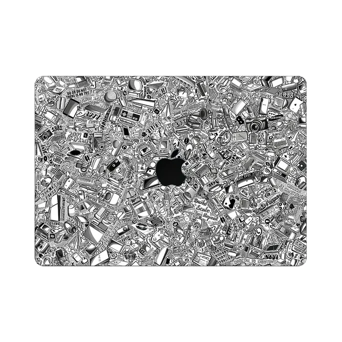 Laptop Skins - MacBook Air 13 inch M1 2020 Skins & Wraps - Tech Camo Light