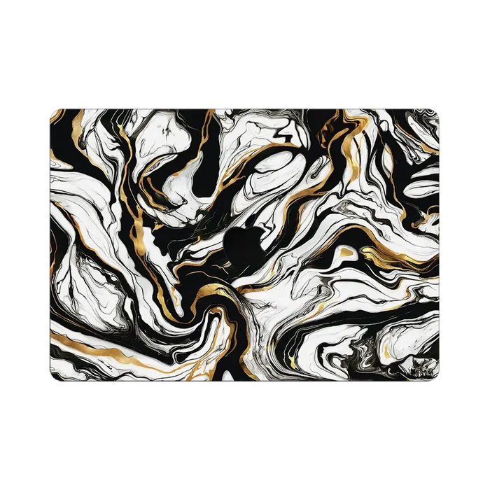 Laptop Skins - MacBook Air 13 inch M2 2022 Skins & Wraps - Golden Abyss