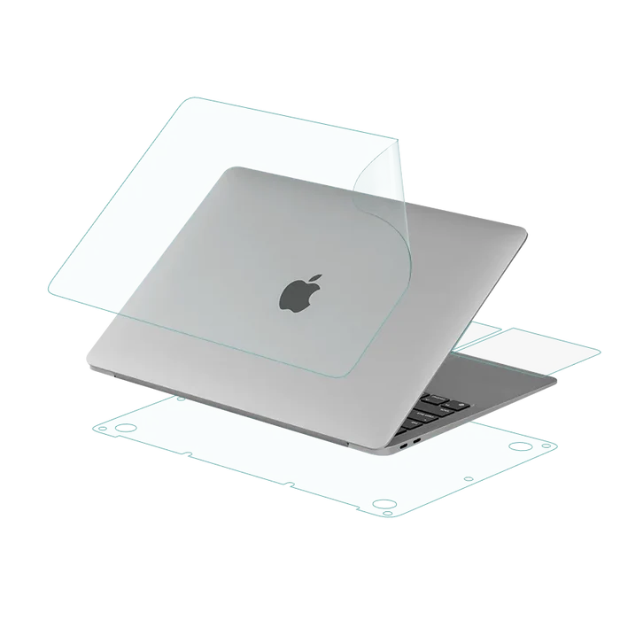 Macbook Air 13 inch M3 2024 Laptop Transparent Skins Protector