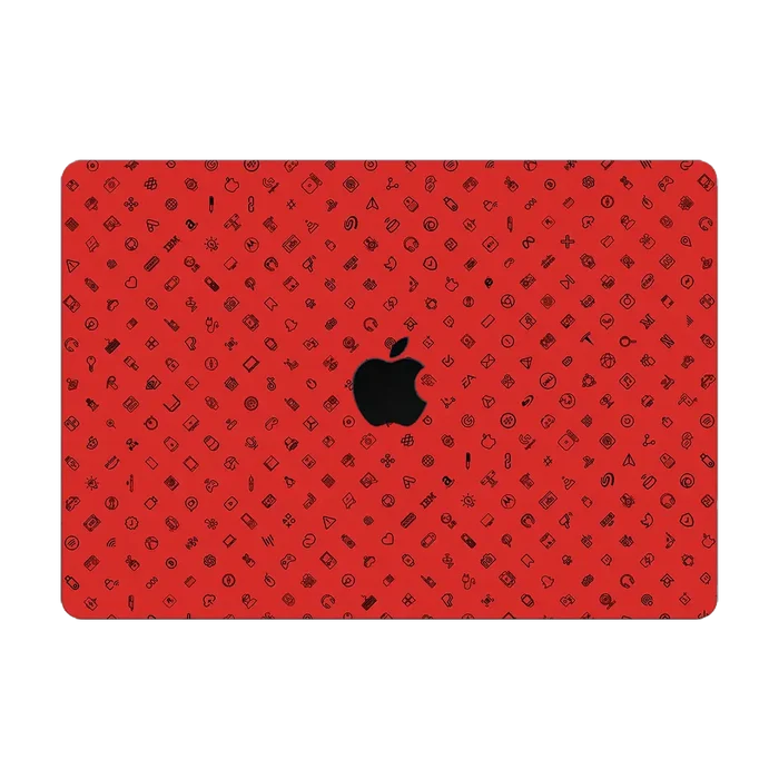 Laptop Skins - Macbook Air 15 inch M4 2025 Skins & Wraps - Iconic Blaze