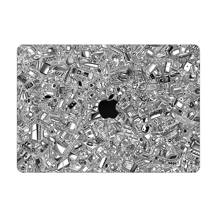 Laptop Skins - Macbook Air 15 inch M4 2025 Skins & Wraps - Tech Camo Light