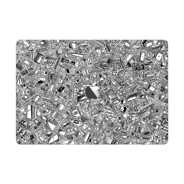 Laptop Skins - MacBook Pro 13 inch 2016-2019 (Touch Bar) Skins & Wraps - Tech Camo Light