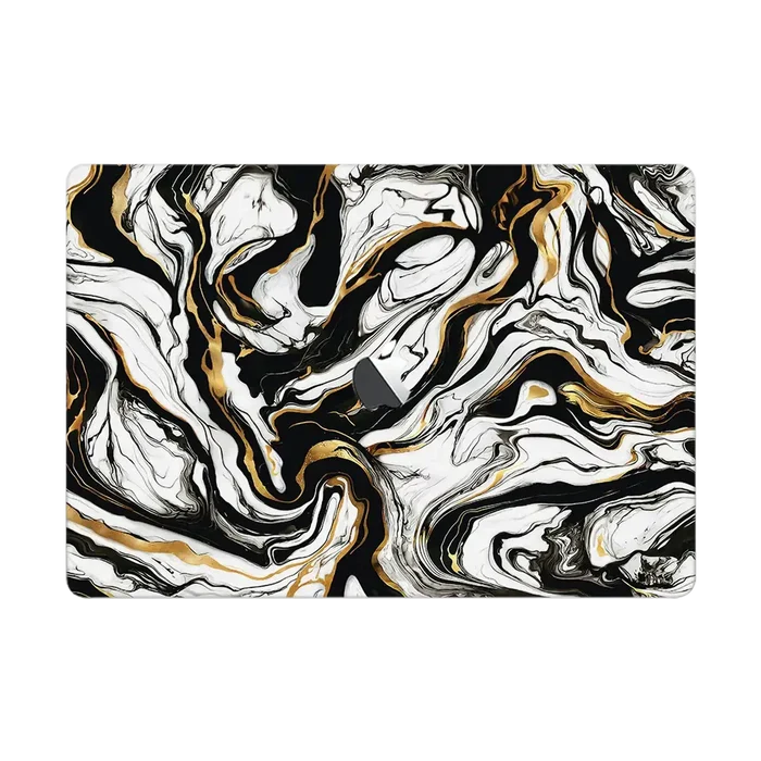 Laptop Skins - MacBook Pro 13 inch 2016-2019 (Touch Bar) Skins & Wraps - Golden Abyss