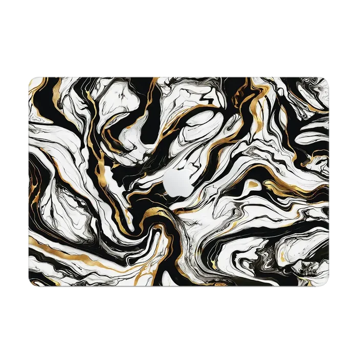 Laptop Skins - MacBook Pro 13 inch M2 2022 Skins & Wraps - Golden Abyss