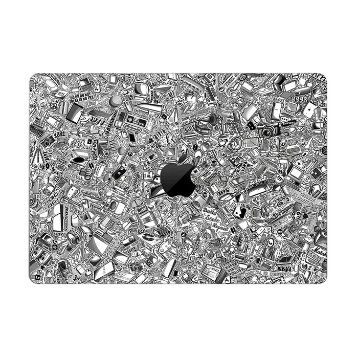 Laptop Skins - MacBook Pro 14 inch M2 Max 2023 Skins & Wraps - Tech Camo Light