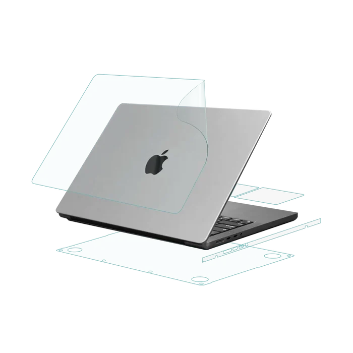 MacBook Pro 14 inch M5 2025 Laptop Transparent Skins Protector