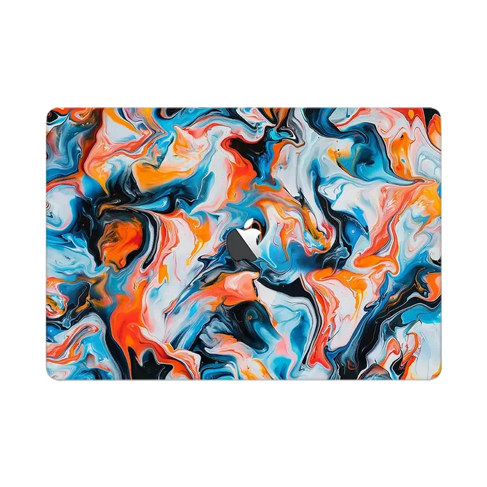 Laptop Skins - MacBook Pro 15 inch 2016-2019 (Touch Bar) Skins & Wraps - Cryo Flare
