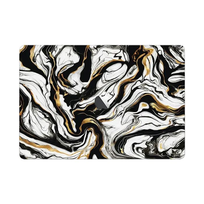 Laptop Skins - MacBook Pro 15 inch 2016-2019 (Touch Bar) Skins & Wraps - Golden Abyss