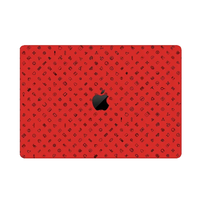 Laptop Skins - MacBook Pro 16 inch M3 Max 2023 Skins & Wraps - Iconic Blaze