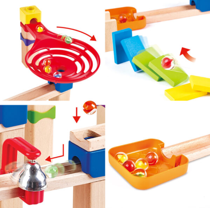 Marble Domino Rally Block Set by Hape