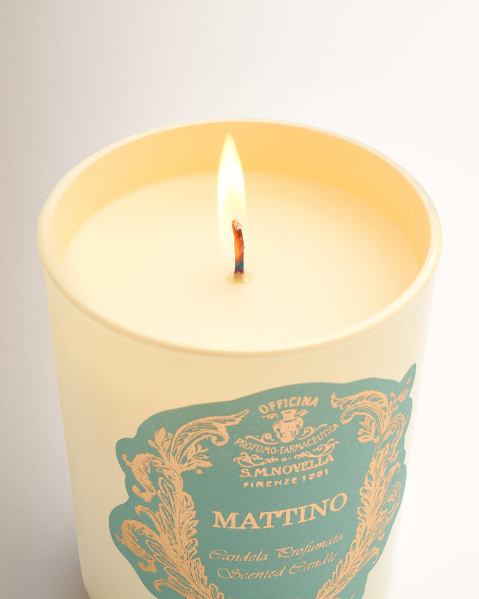 Mattino Glass Candle