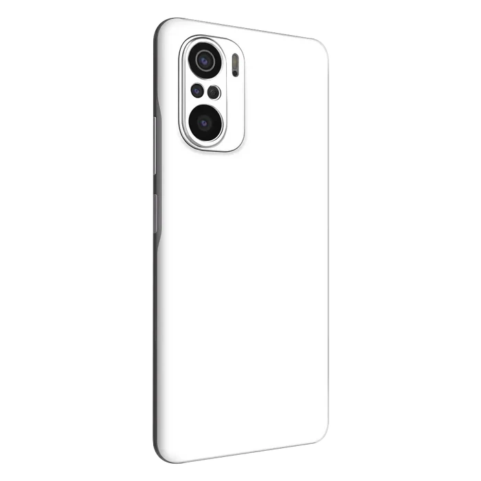 Flat Back / White Matte