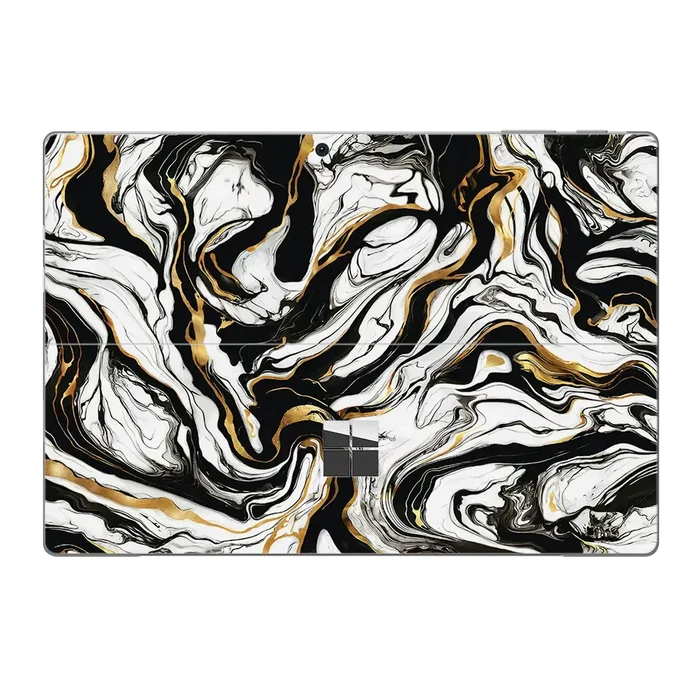 Laptop Skins - Microsoft Surface Pro 11 Laptop Skins & Wraps - Golden Abyss
