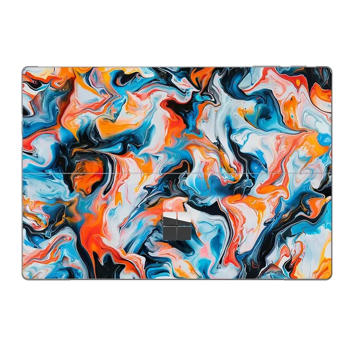 Laptop Skins - Microsoft Surface Pro 7 Laptop Skins & Wraps - Cryo Flare