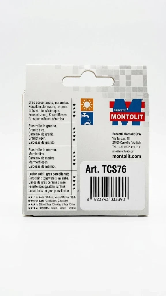 MONTOLIT  DISCO DIAMANTATO RINFORZATO - TURBO BISTOURY d. 76MM BREVETTI MONTOLIT