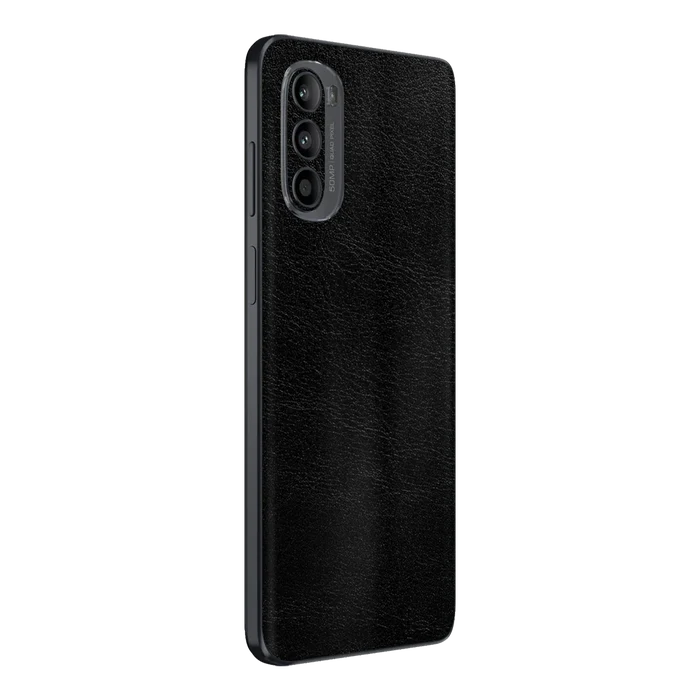 Flat Back / Obsidian Leather