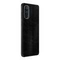 Flat Back / Obsidian Leather