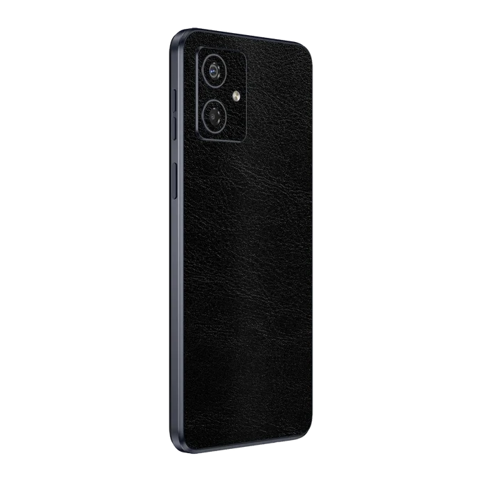 Flat Back / Obsidian Leather