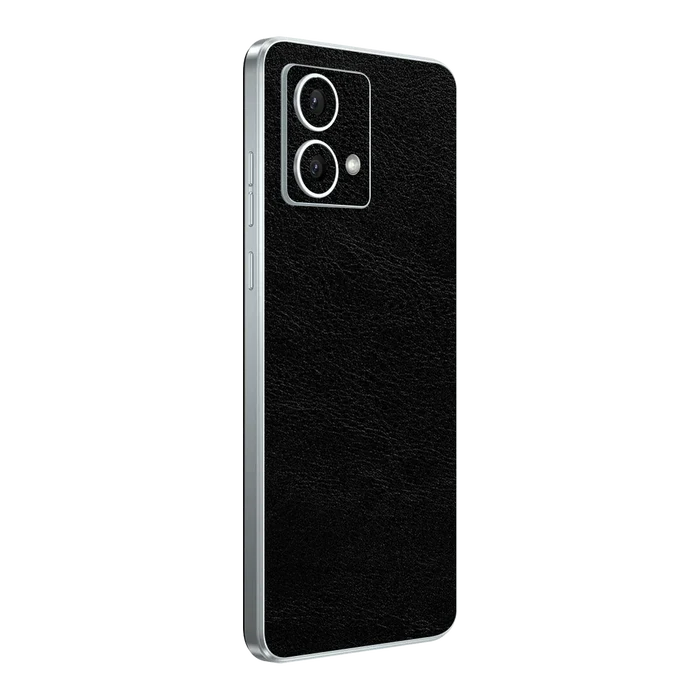 Flat Back / Obsidian Leather