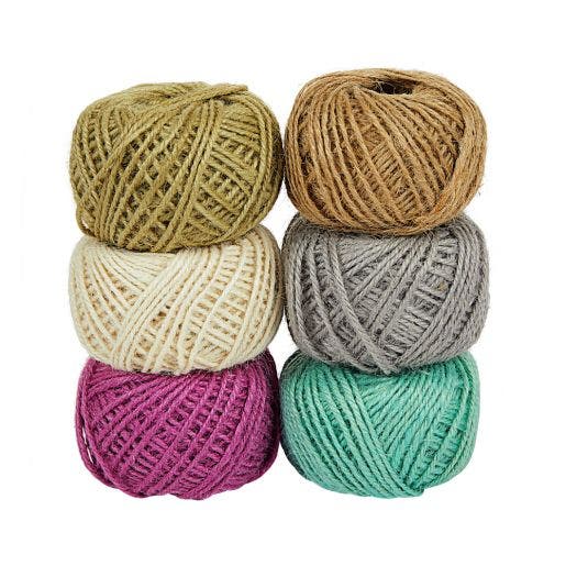 Natural Twine 50 Yards 6 Natural Colors