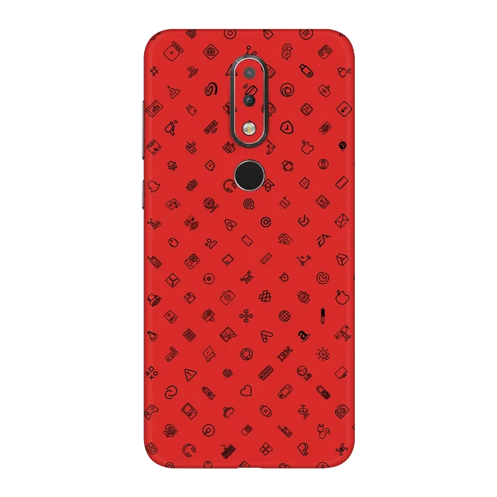 Nokia 6.1 Plus Mobile Skins & Wraps