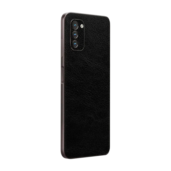 Flat Back / Obsidian Leather