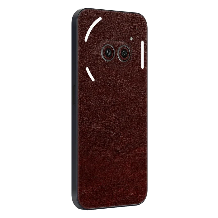 Flat Back / Auburn Leather