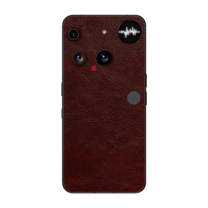 Flat Back / Auburn Leather