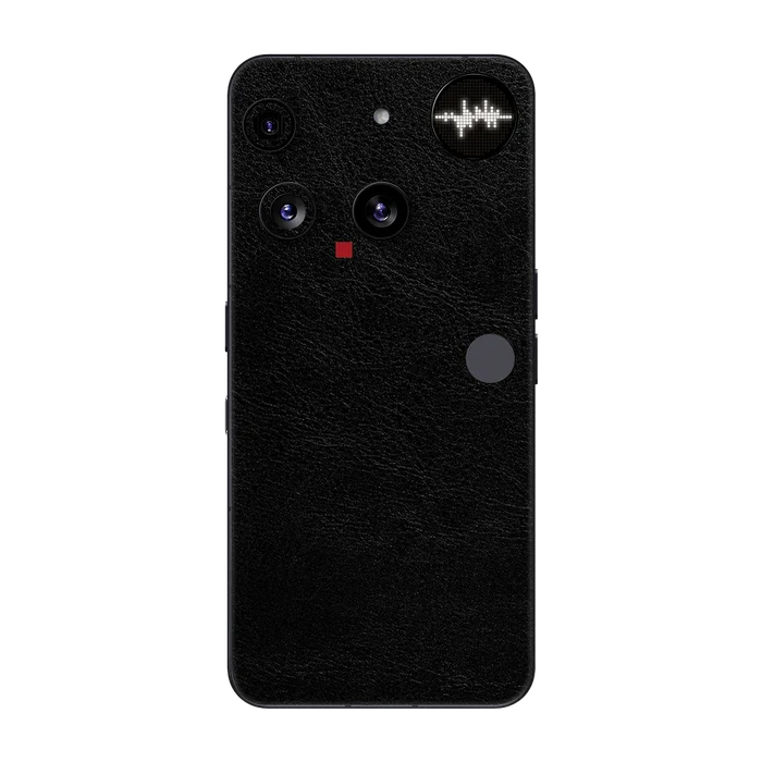 Flat Back / Obsidian Leather