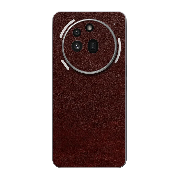 Flat Back / Auburn Leather