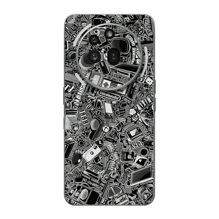Flat Back / Tech Camo Dark