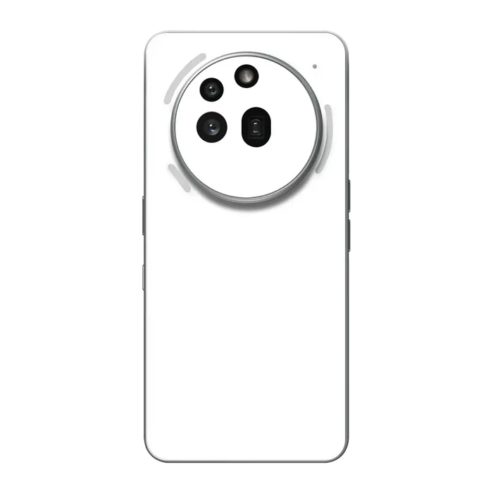 Flat Back / White Matte