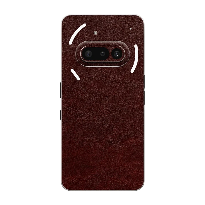 Flat Back / Auburn Leather