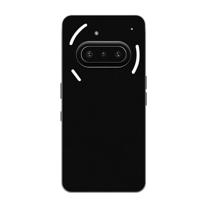 Flat Back / Black Matte