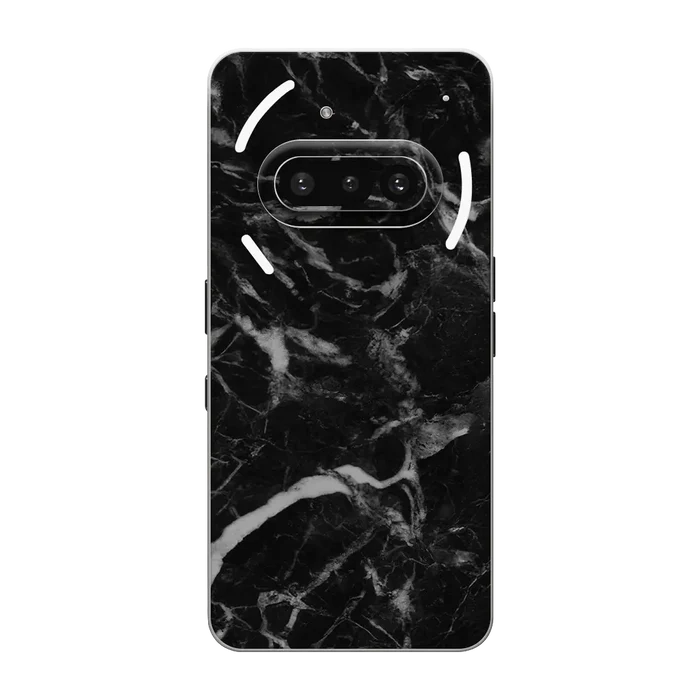 Flat Back / Black Marble