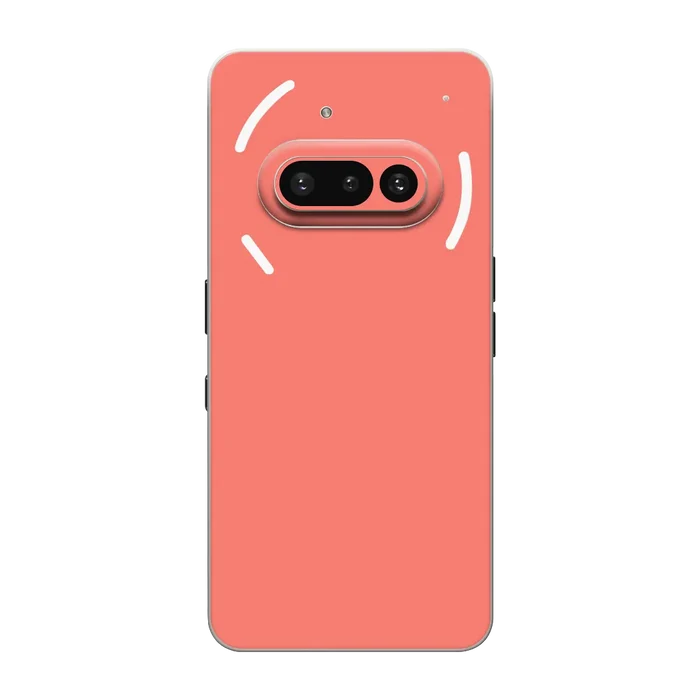 Flat Back / Pastel Red