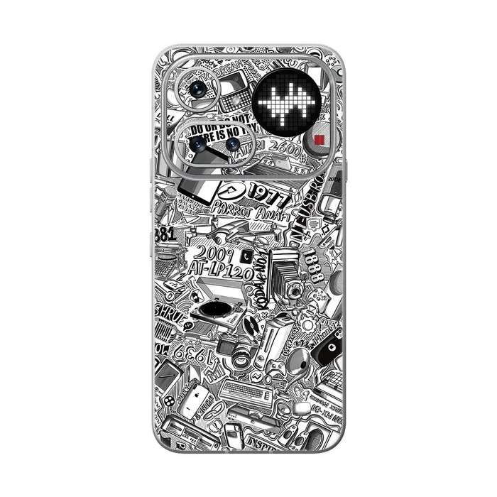 Flat Back / Tech Camo Light
