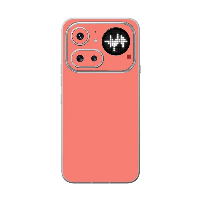 Flat Back / Pastel Red