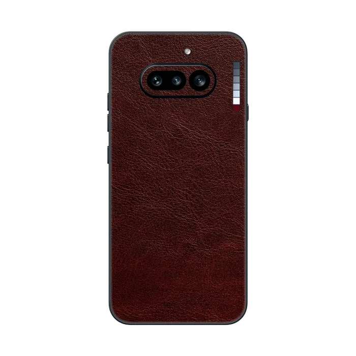 Flat Back / Auburn Leather
