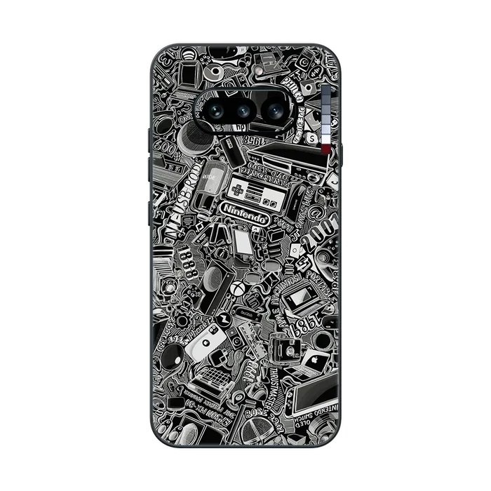 Flat Back / Tech Camo Dark
