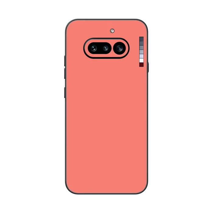 Flat Back / Pastel Red