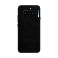 Flat Back / Obsidian Leather